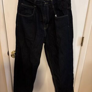 South Pole Men's Deep Indigo Relaxed Jeans